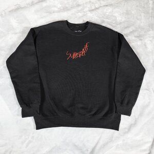 Conan Gray Superache Crewneck Sweatshirt Mens Medium Music Black 2022